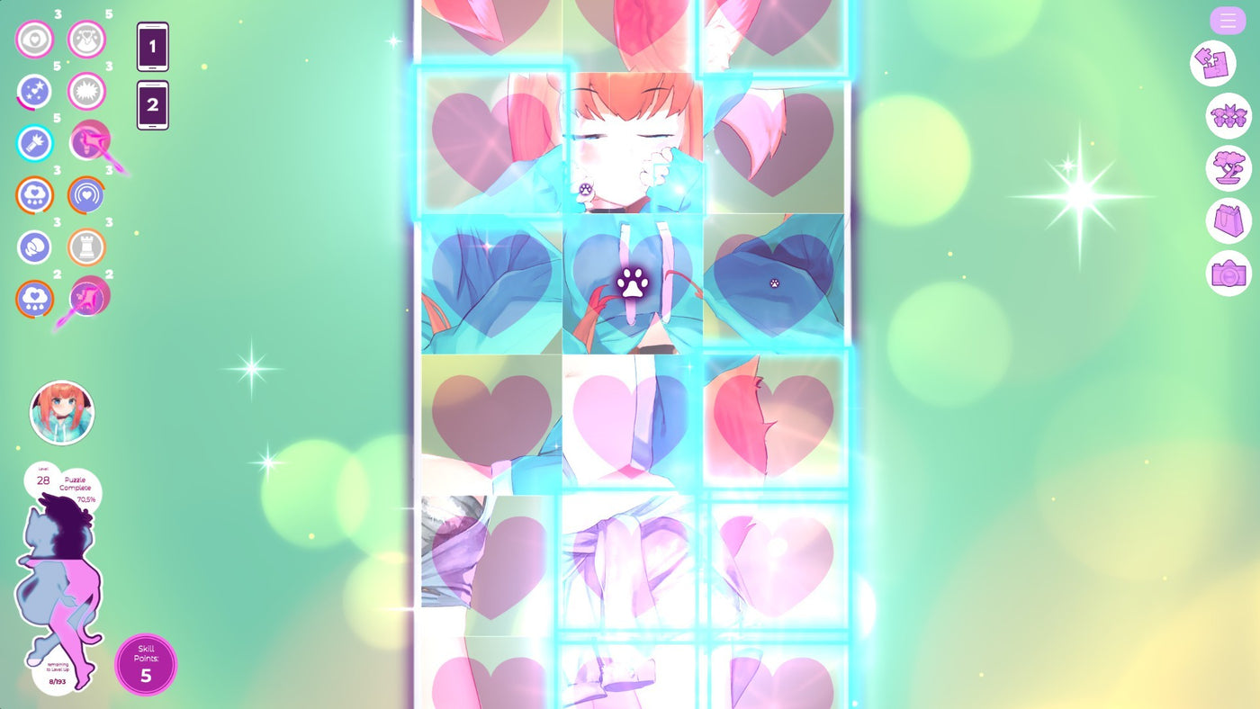 Hentai Mosaique Neko Waifus 2 - PC (Steam) — скриншот 3