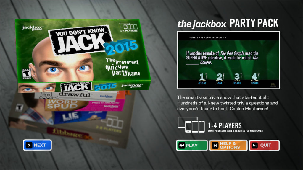 The Jackbox Party Pack screenshot