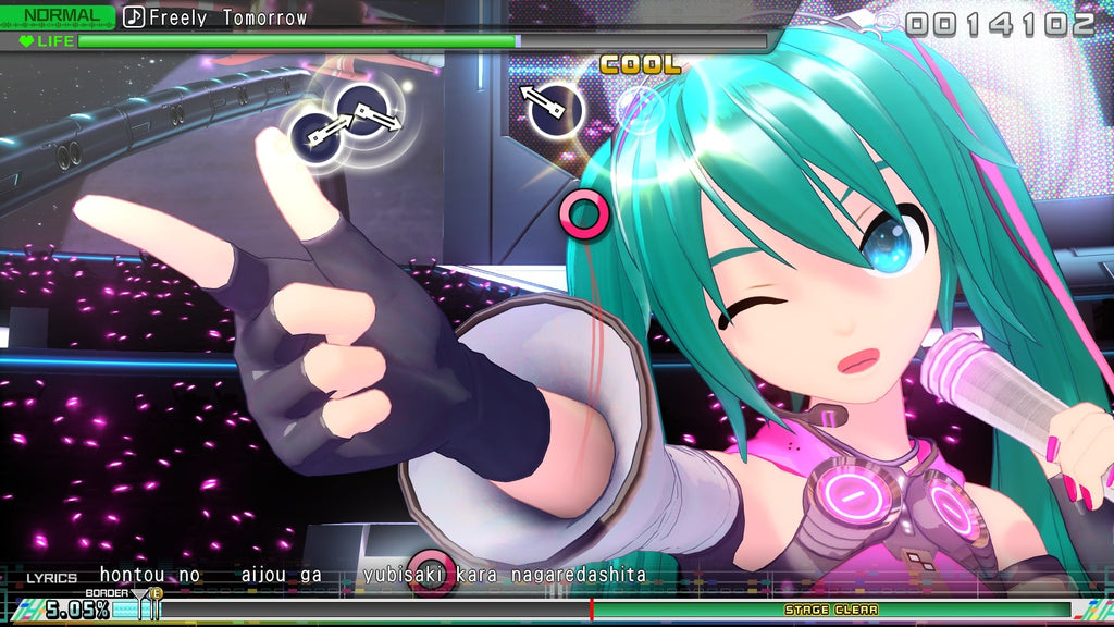 Hatsune Miku: Project DIVA Mega Mix+ screenshot