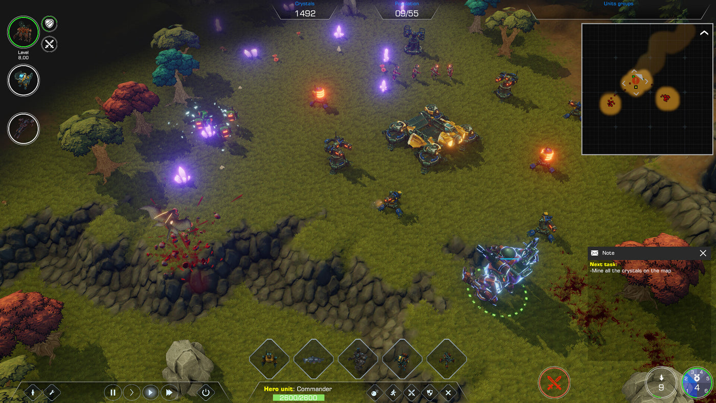 Grimstar: Crystals are the New Oil! - PC (Steam) — скриншот 1