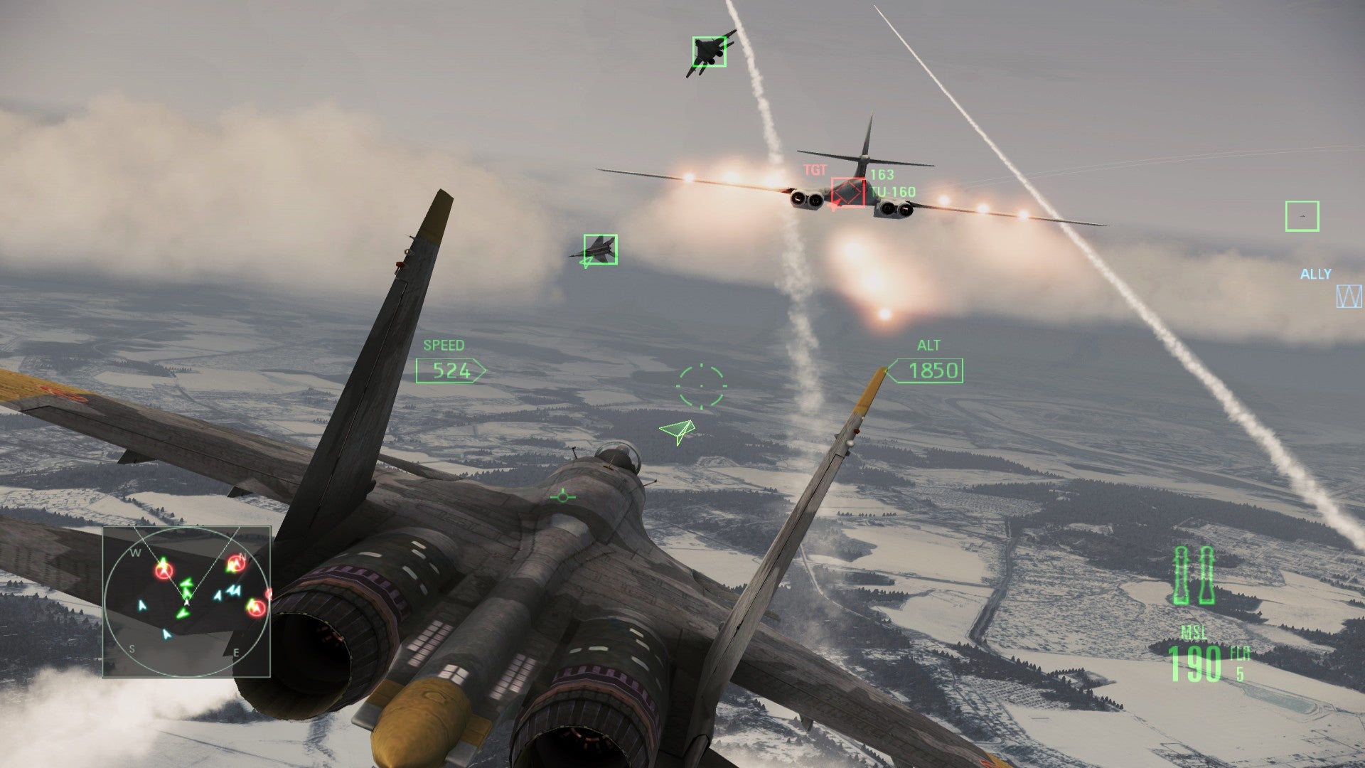 Ace Combat Assault Horizon - Enhanced Edition - PC (Steam) — screenshot 1