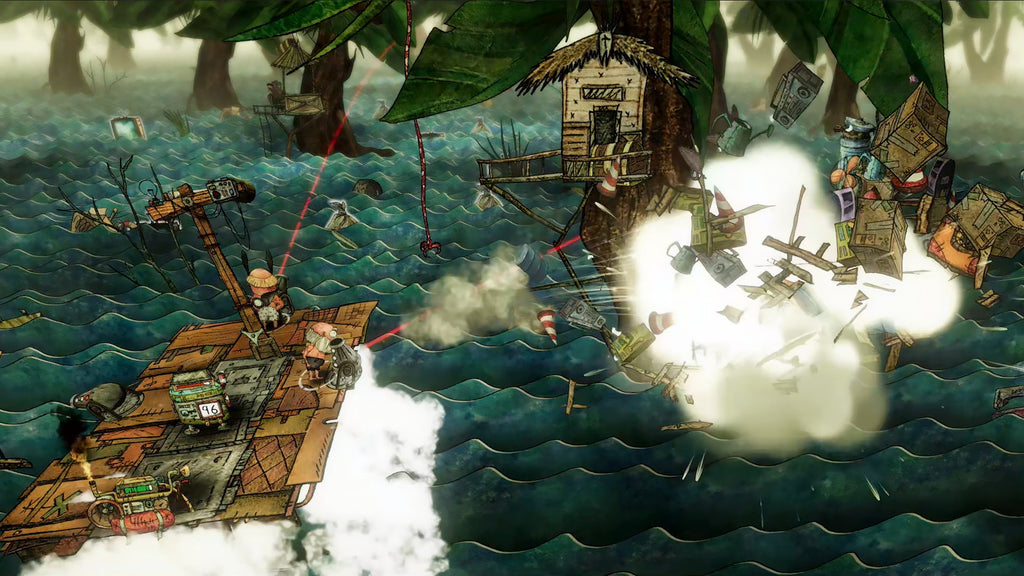 Trash Sailors: Co-Op Trash Raft Simulator - PC (Steam) — screenshot 2