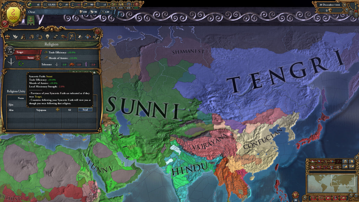 Europa Universalis IV - The Cossacks DLC - PC (Steam) — скриншот 1