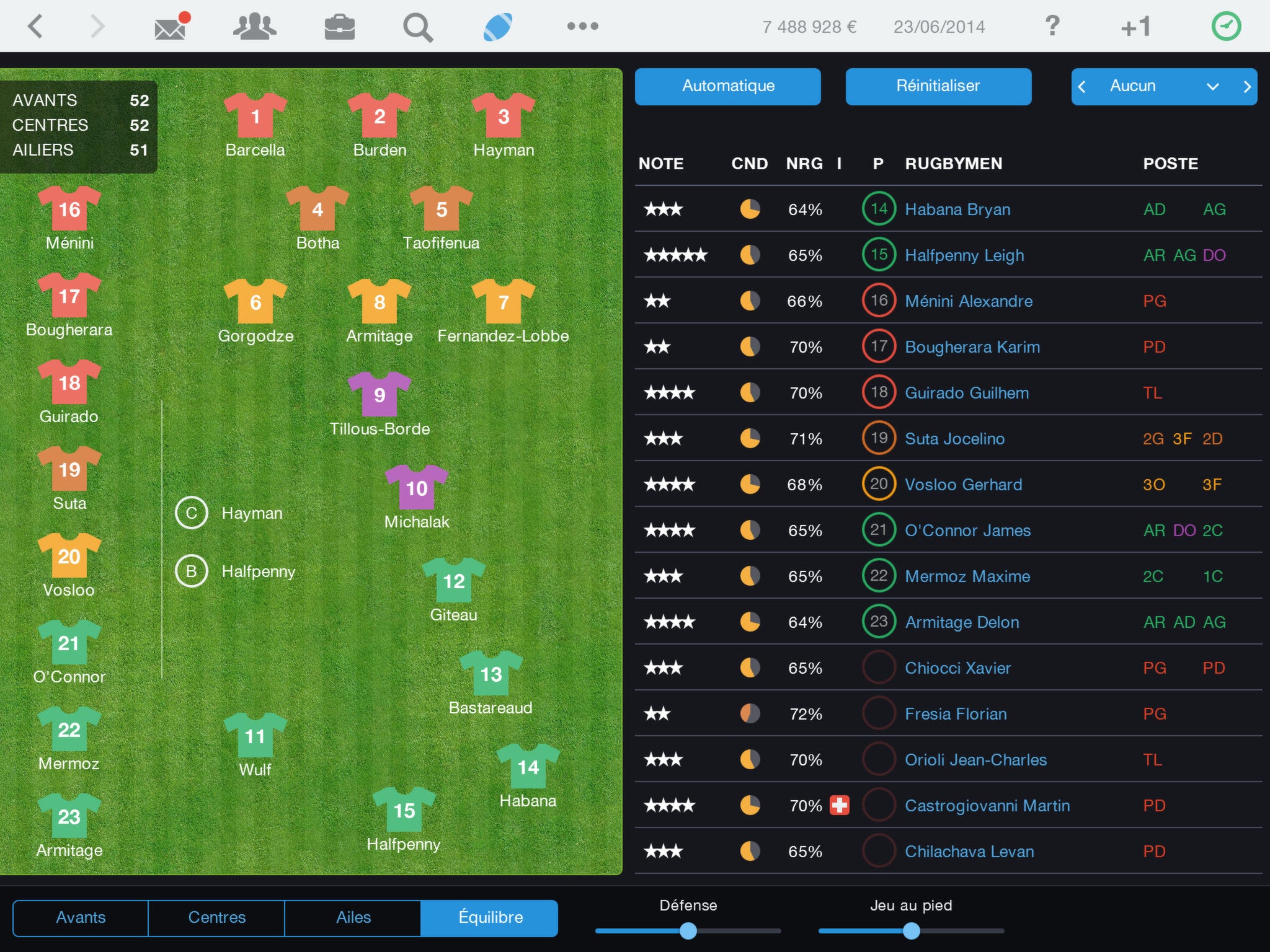 Pro Rugby Manager 2015 - PC (Steam) — screenshot 2