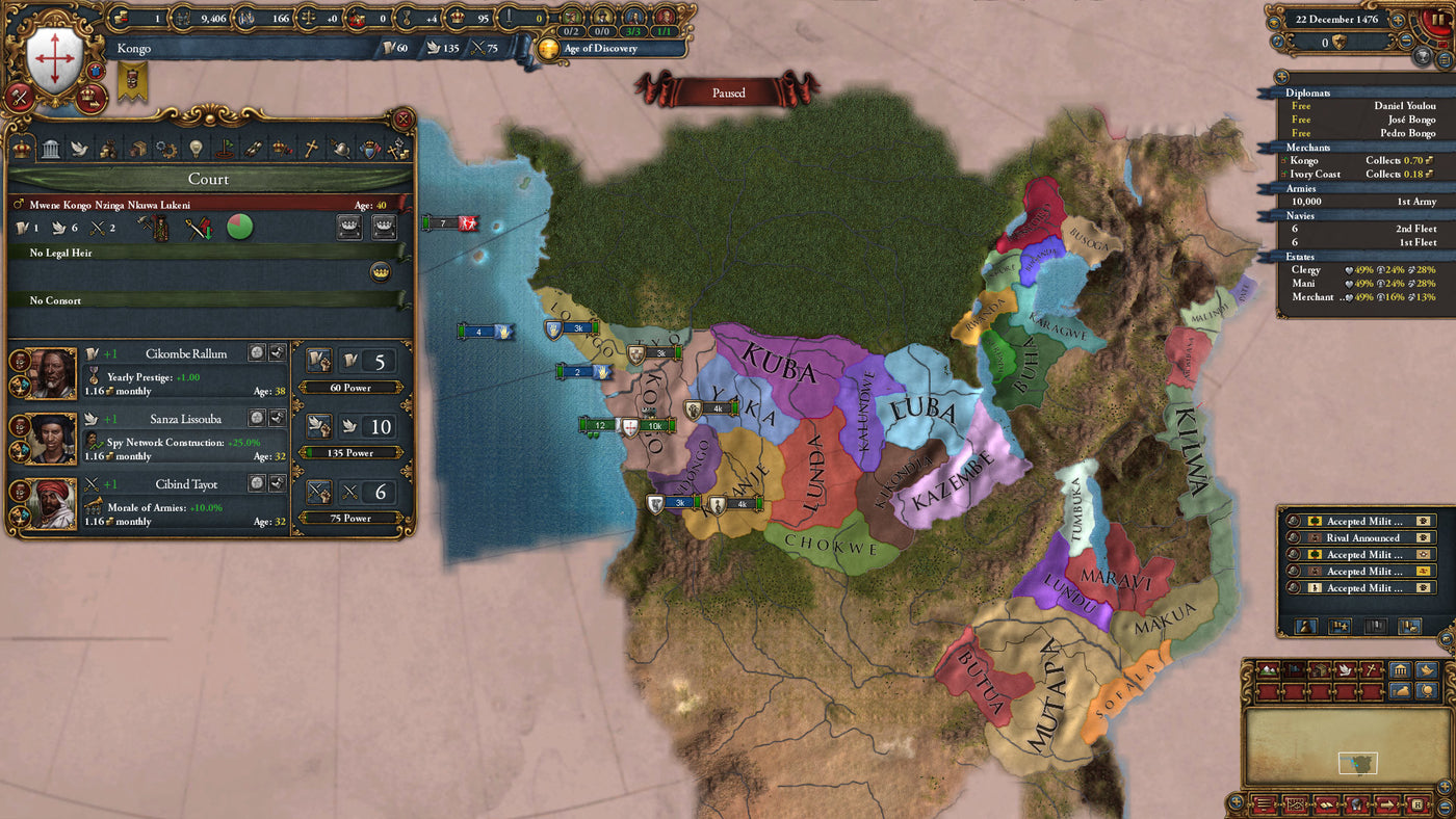 Immersion Pack - Europa Universalis IV: Origins DLC - PC (Steam) — скриншот 3