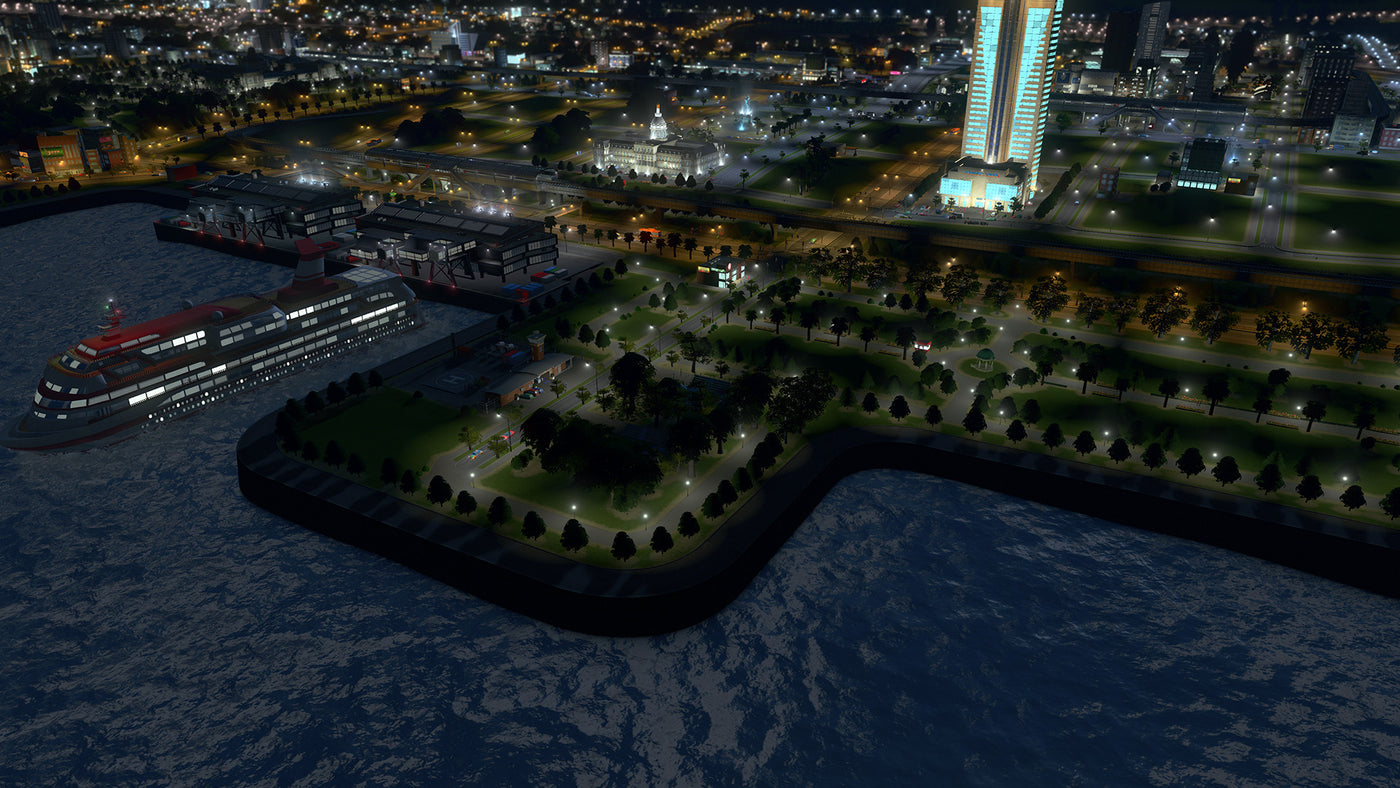 Cities Skylines - Sunset Harbor DLC - PC (Steam) — скриншот 1