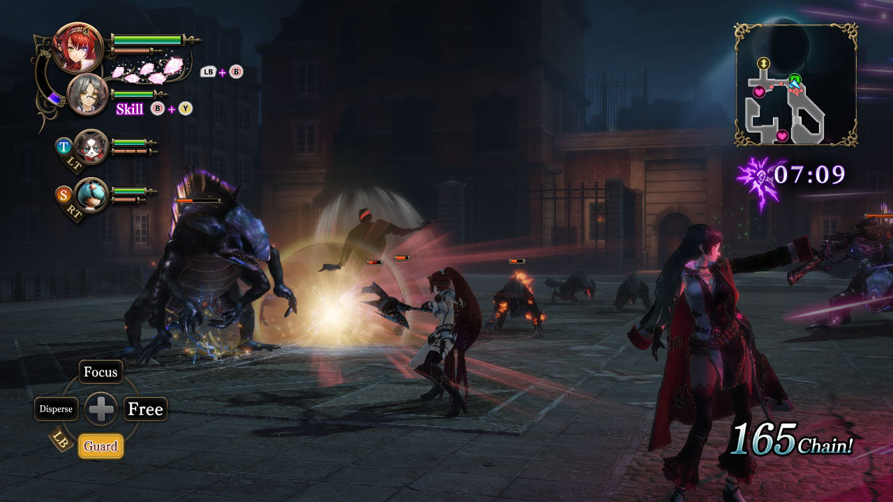 Nights of Azure 2: Bride of the New Moon - PC (Steam) — скриншот 3