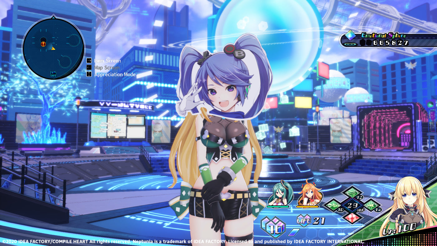 Neptunia Virtual Stars - INSIDEChan Sisters Pack DLC - PC (Steam) — скриншот 2