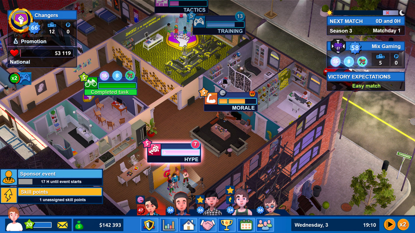 Esports Life Tycoon - PC (Steam) — скриншот 1