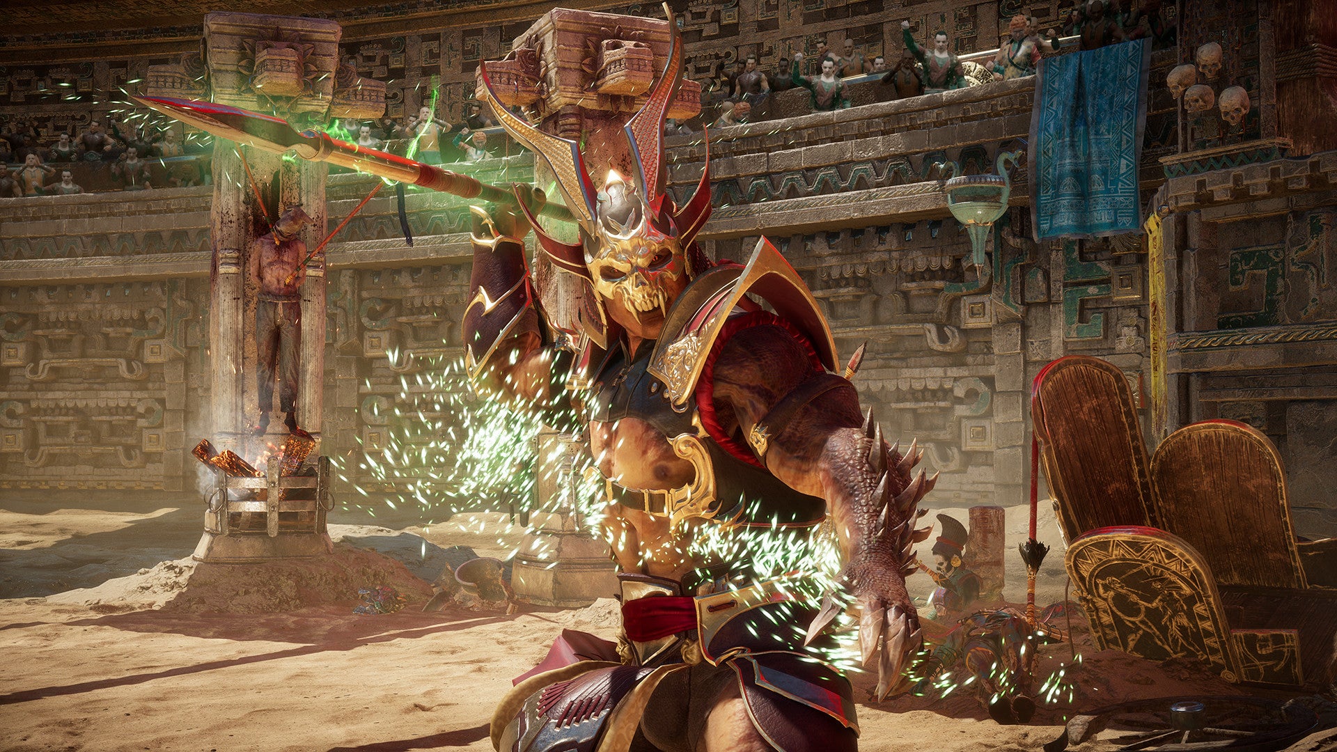 Mortal Kombat 11 Shao Kahn screenshot