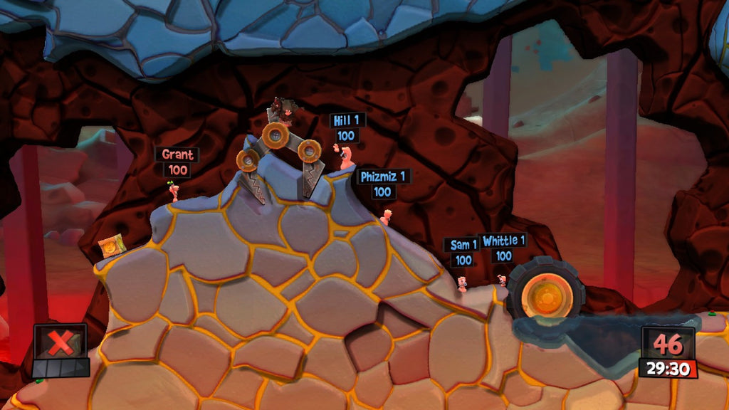 Worms Revolution - Mars Pack DLC - PC (Steam) — screenshot 1