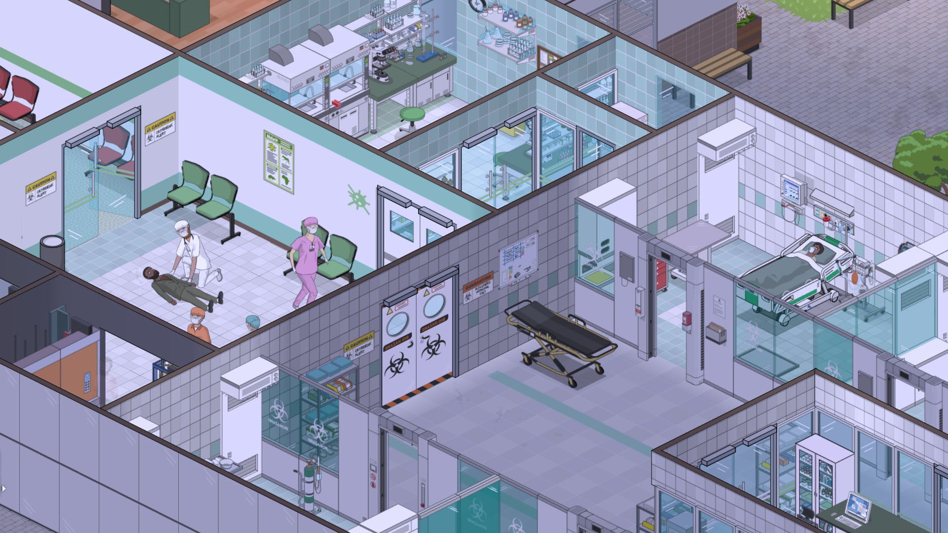 Project Hospital - Department of Infectious Diseases DLC - PC (Steam) — screenshot 2