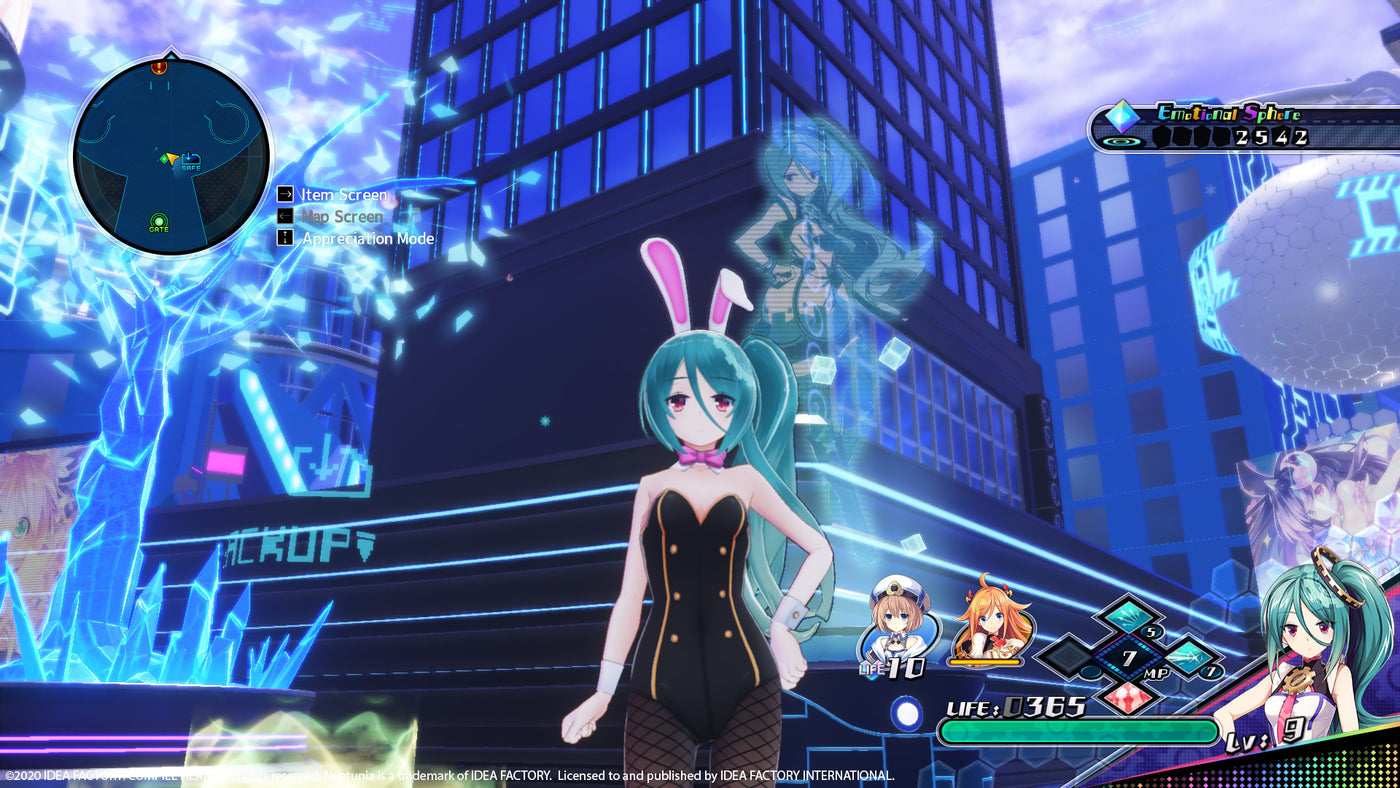 Neptunia Virtual Stars - Bunny Outfit- V-Idol Set DLC - PC (Steam) — скриншот 2