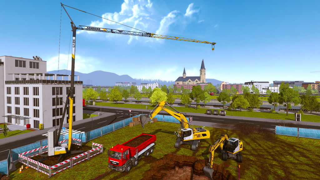 Construction Simulator 2015: Liebherr A 918 - PC (Steam) — screenshot 2