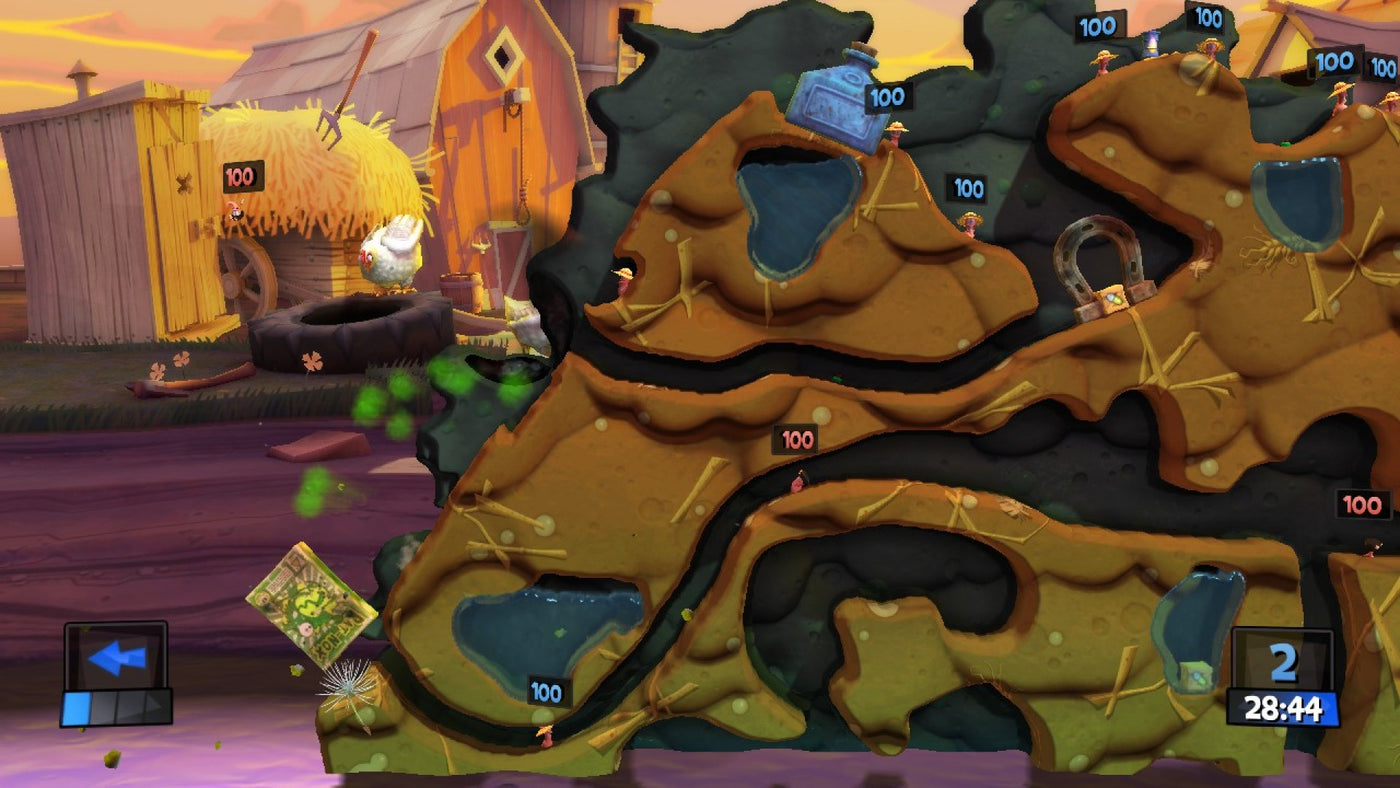 Worms Revolution Gold Edition - PC (Steam) — скриншот 1