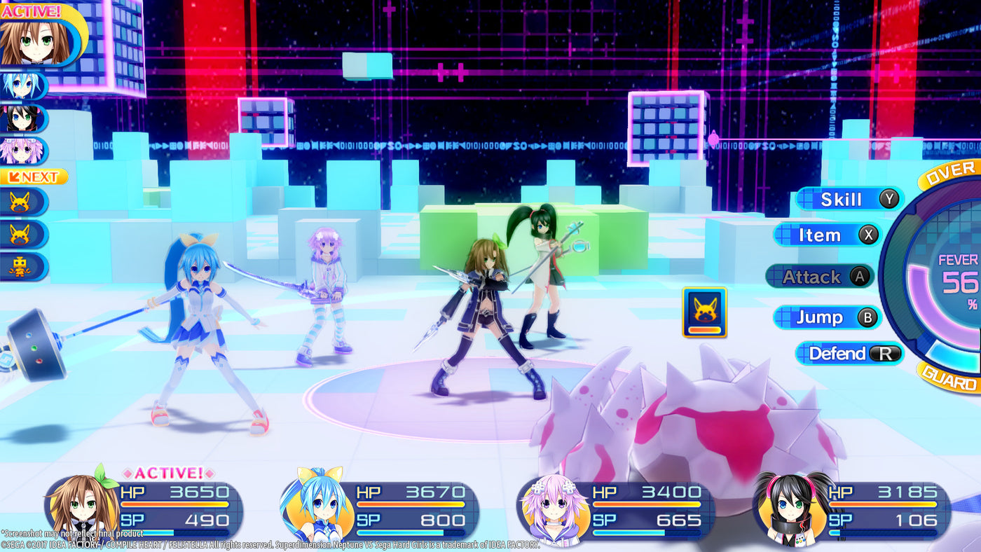 Superdimension Neptune VS Sega Hard Girls - PC (Steam) — скриншот 2