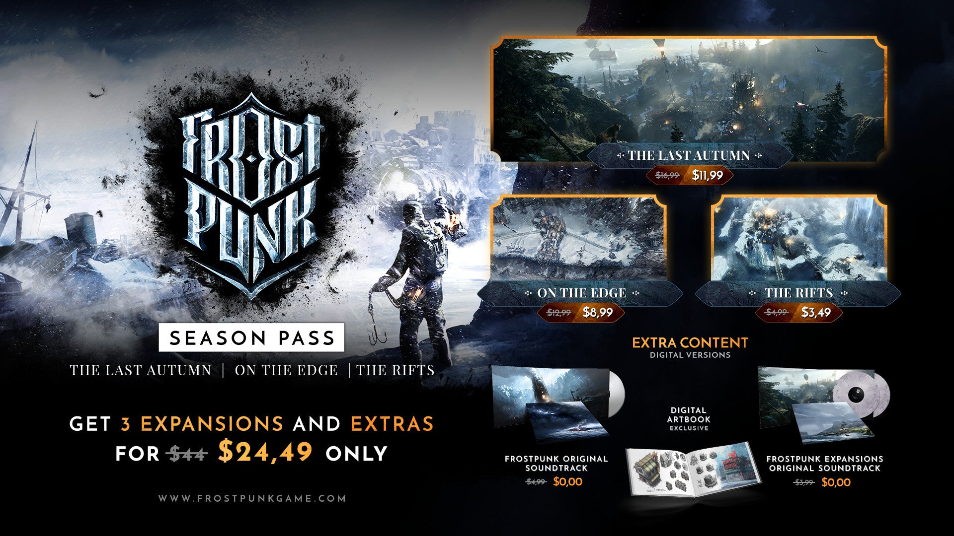 Frostpunk - Season Pass DLC - PC (Steam) — screenshot 1