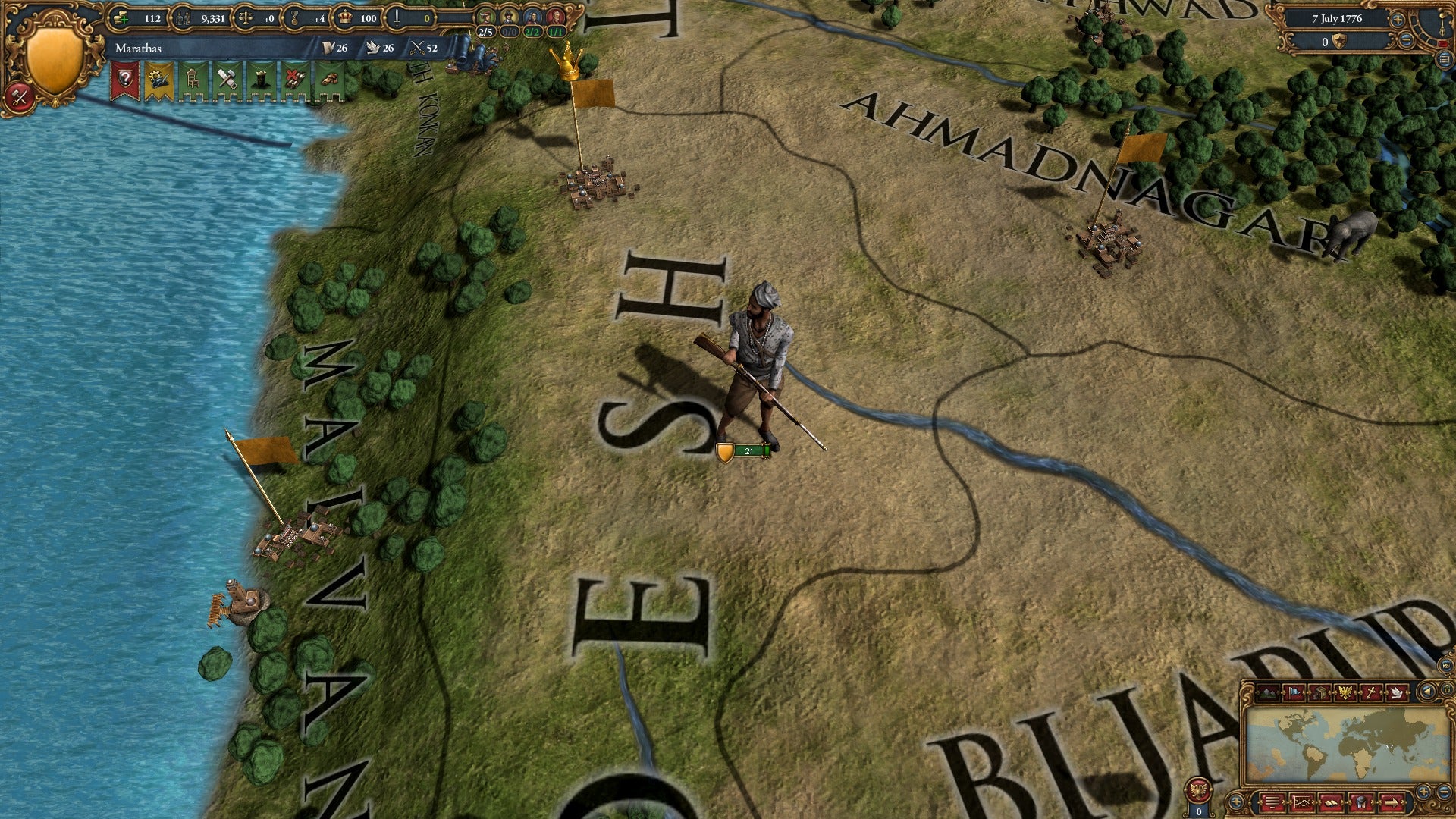 Europa Universalis IV - Indian Subcontinent Unit Pack DLC - PC (Steam) — screenshot 1