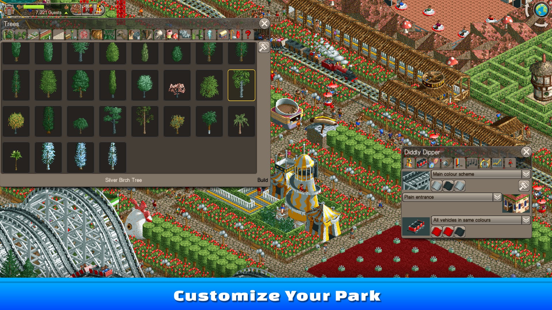 RollerCoaster Tycoon Classic - PC (Steam) — screenshot 3