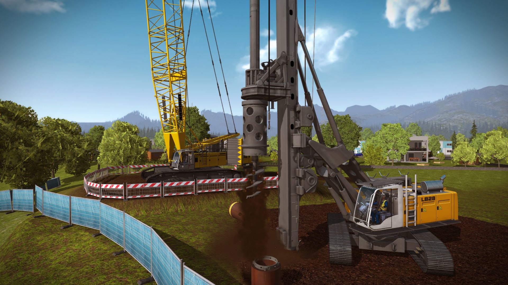 Construction Simulator 2015: Liebherr LR 1300 - PC (Steam) — screenshot 1