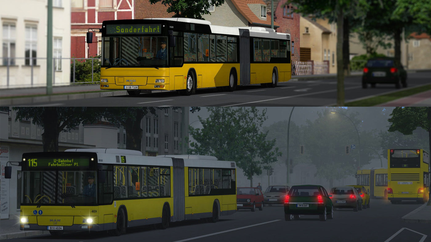 OMSI 2 - Add-On MAN Citybus Series DLC - PC (Steam) — скриншот 2