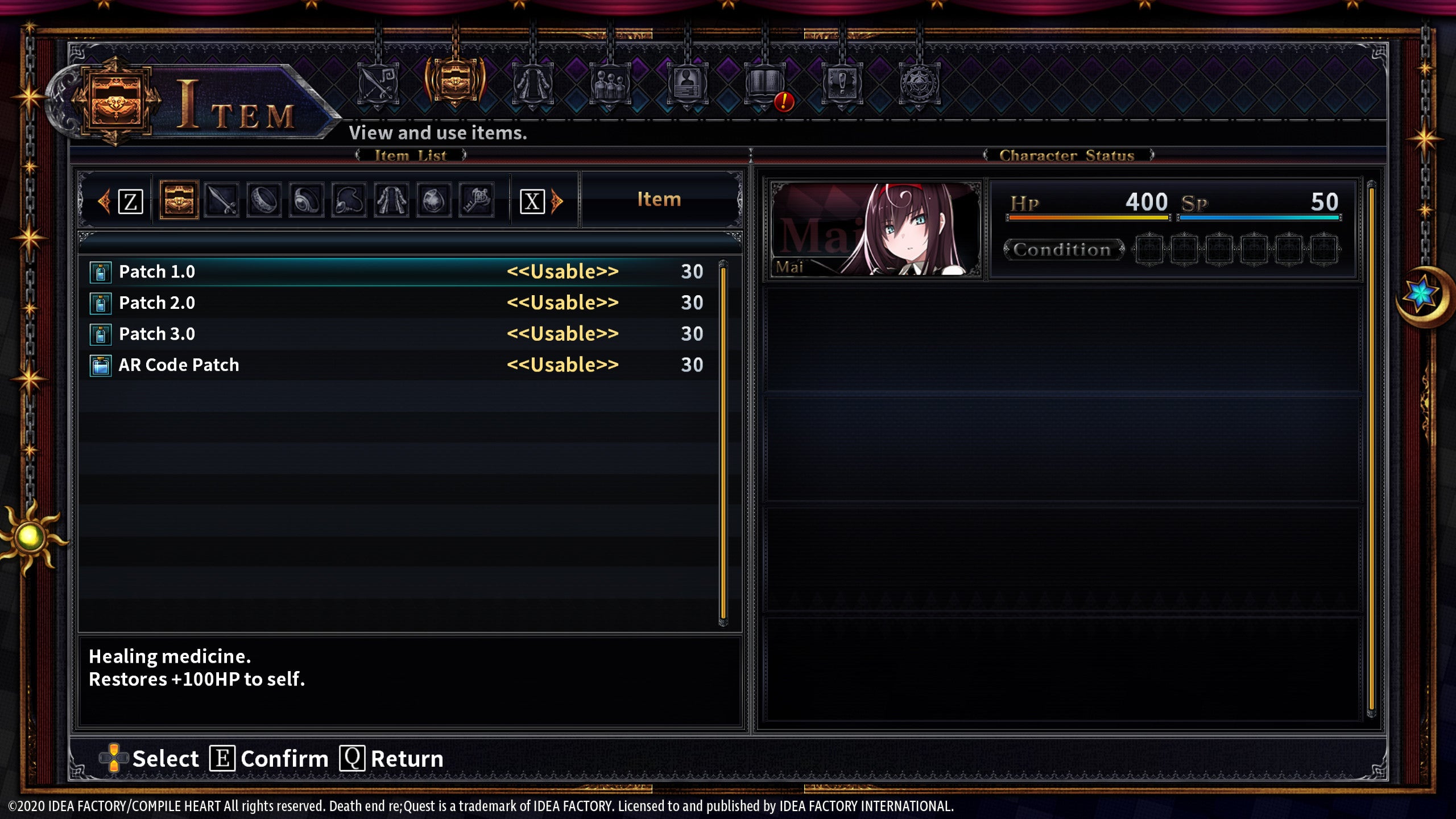 Death end re;Quest 2 - Deluxe Helping Hand Set DLC - PC (Steam) — screenshot 1