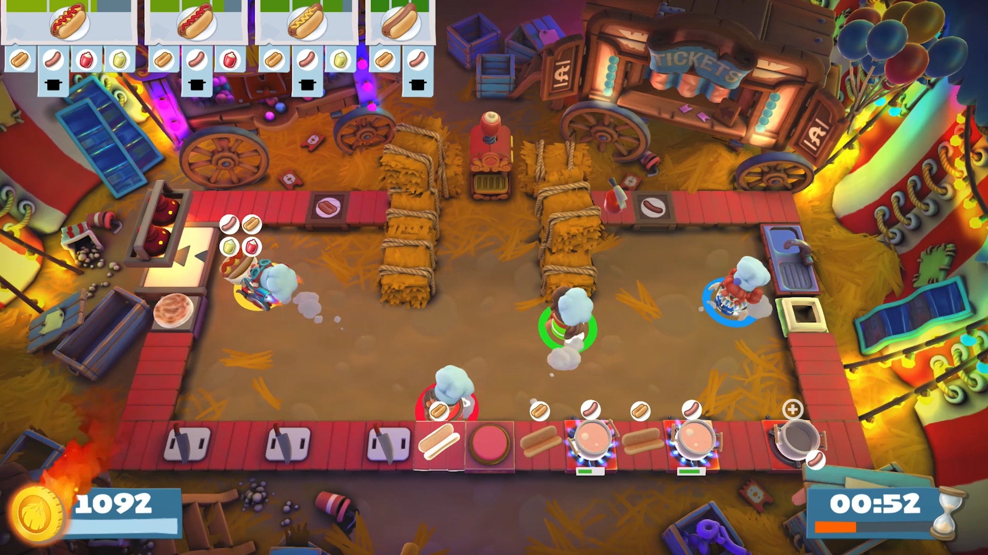 Overcooked! 2 - Carnival of Chaos DLC - PC (Steam) — screenshot 3