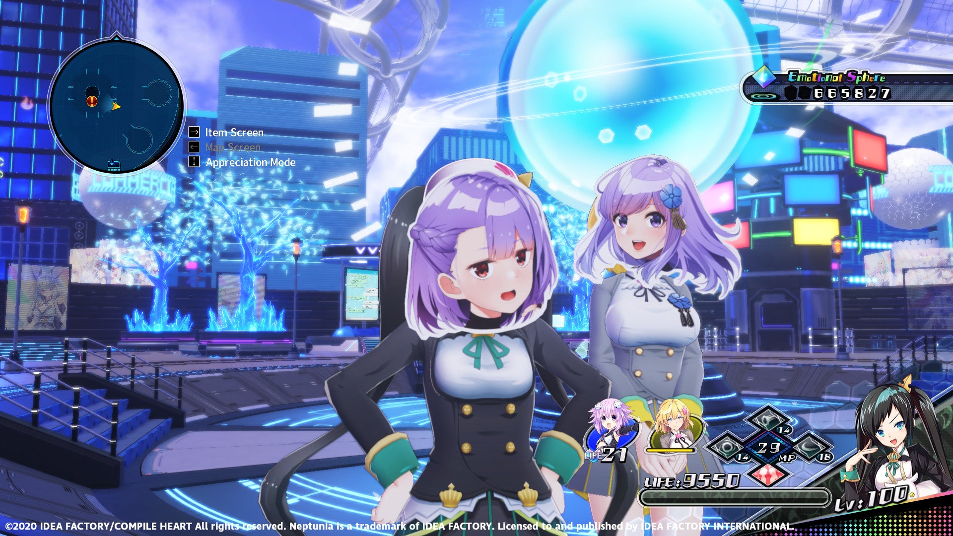 Neptunia Virtual Stars - Asano Sisters Pack DLC - PC (Steam) — screenshot 1