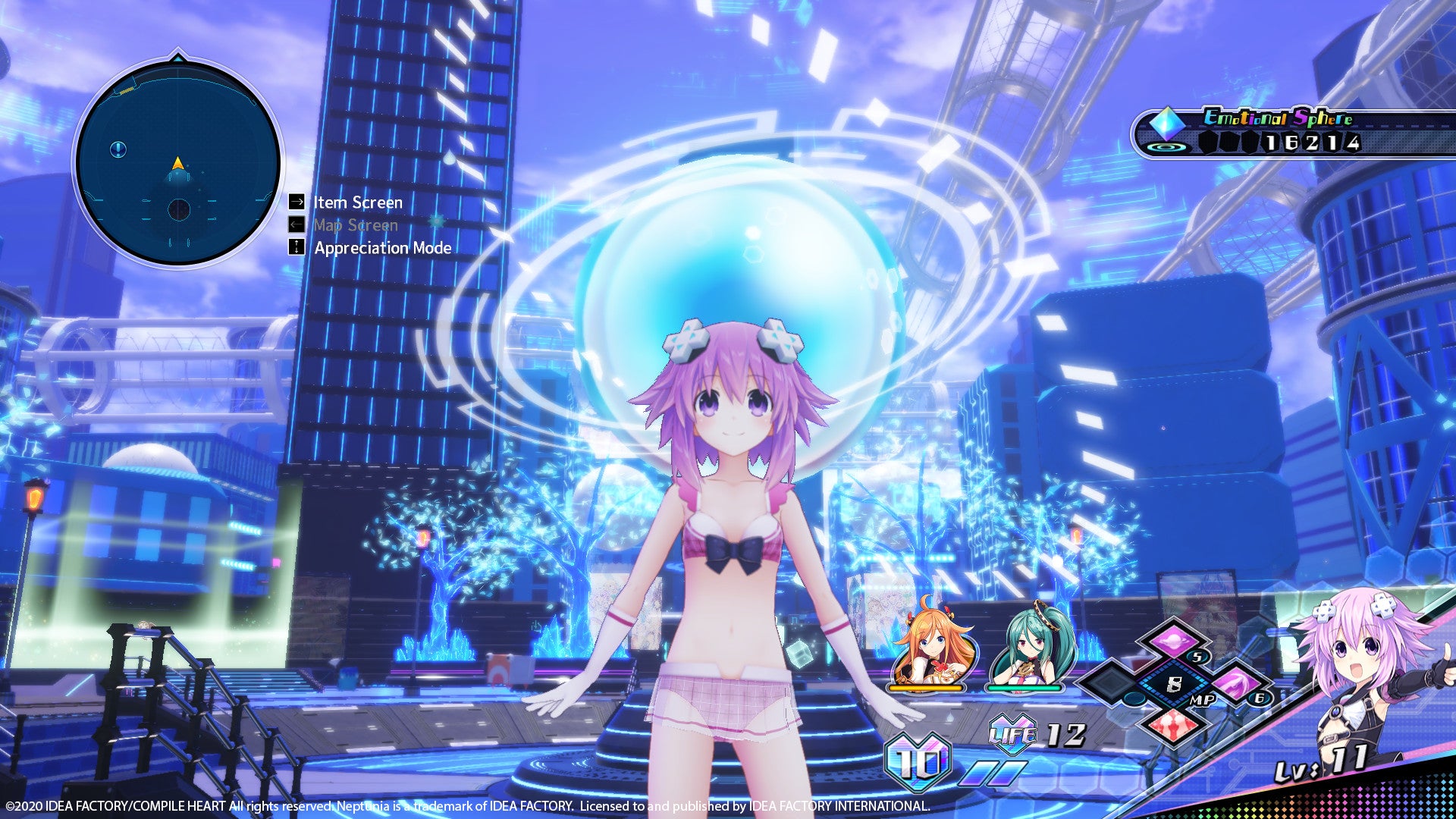 Neptunia Virtual Stars - Bikini Outfit- Goddess Set DLC - PC (Steam) — screenshot 1