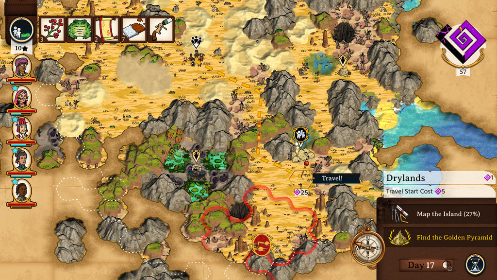 Curious Expedition 2 - PC (Steam) — screenshot 3