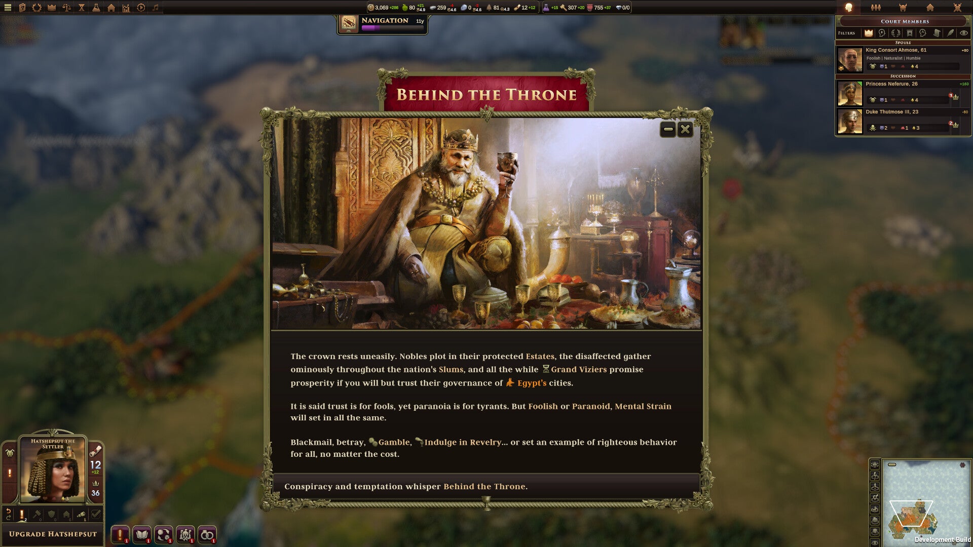 Old World - Behind the Throne DLC - PC (Steam) — screenshot 2