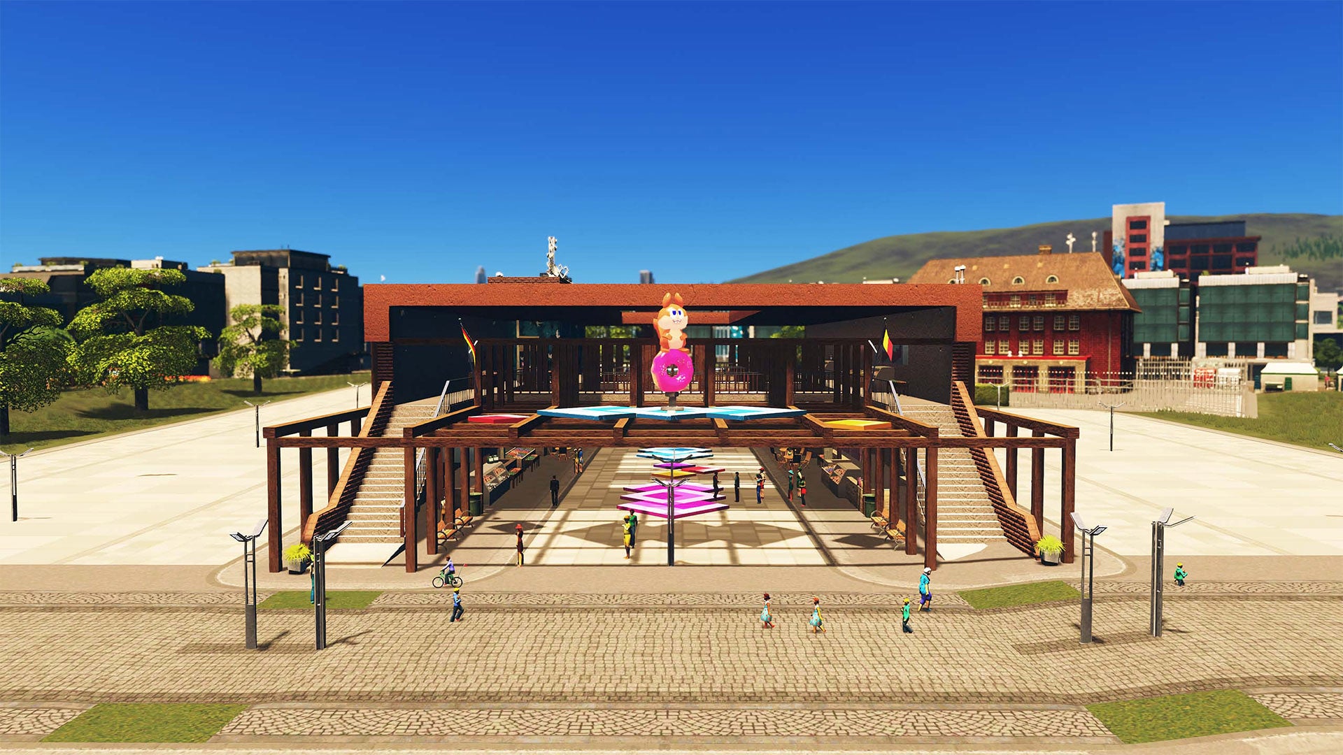 Cities Skylines - Plazas & Promenades DLC - PC (Steam) — screenshot 3