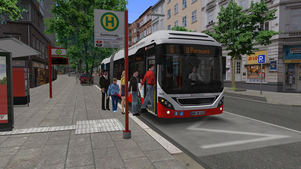 OMSI 2 - Add-On HafenCity - Hamburg modern DLC - PC (Steam) — screenshot 1