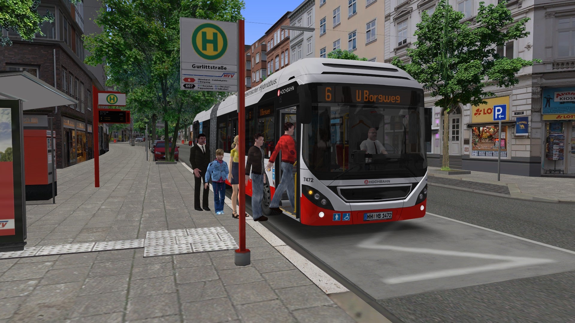 OMSI 2 - Add-On HafenCity - Hamburg modern DLC - PC (Steam) — screenshot 1
