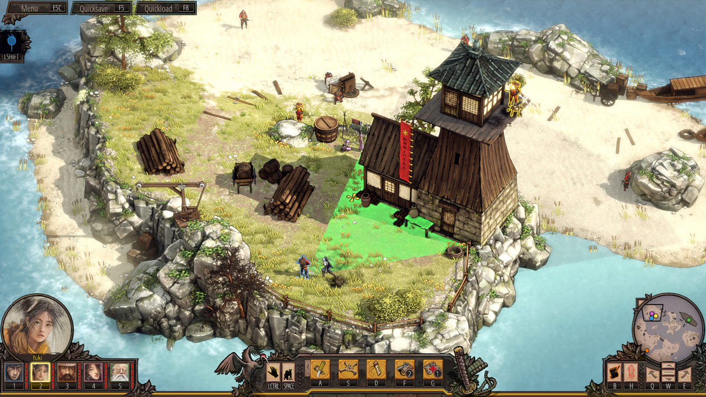 Shadow Tactics: Aiko's Choice - PC (Steam) — скриншот 2