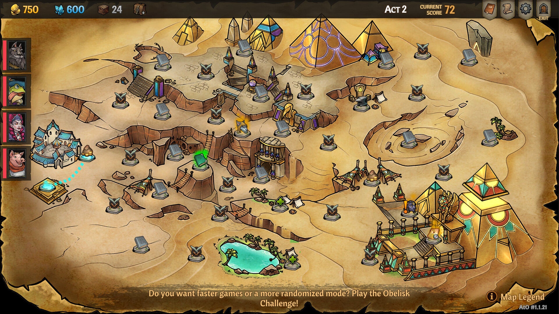 Across The Obelisk: Sands of Ulminin DLC - PC (Steam) — screenshot 3