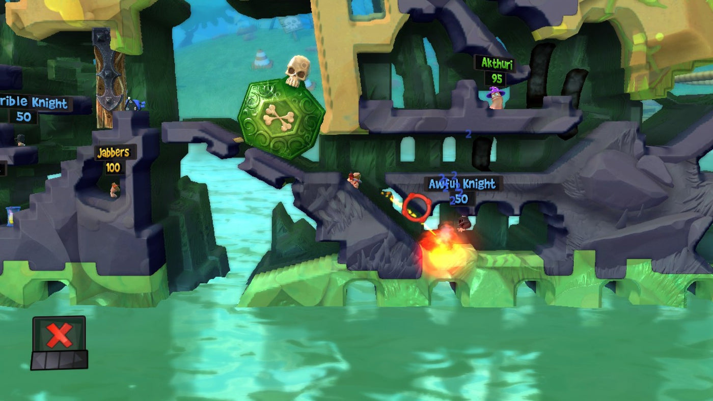 Worms Revolution: Medieval Tales DLC - PC (Steam) — скриншот 2