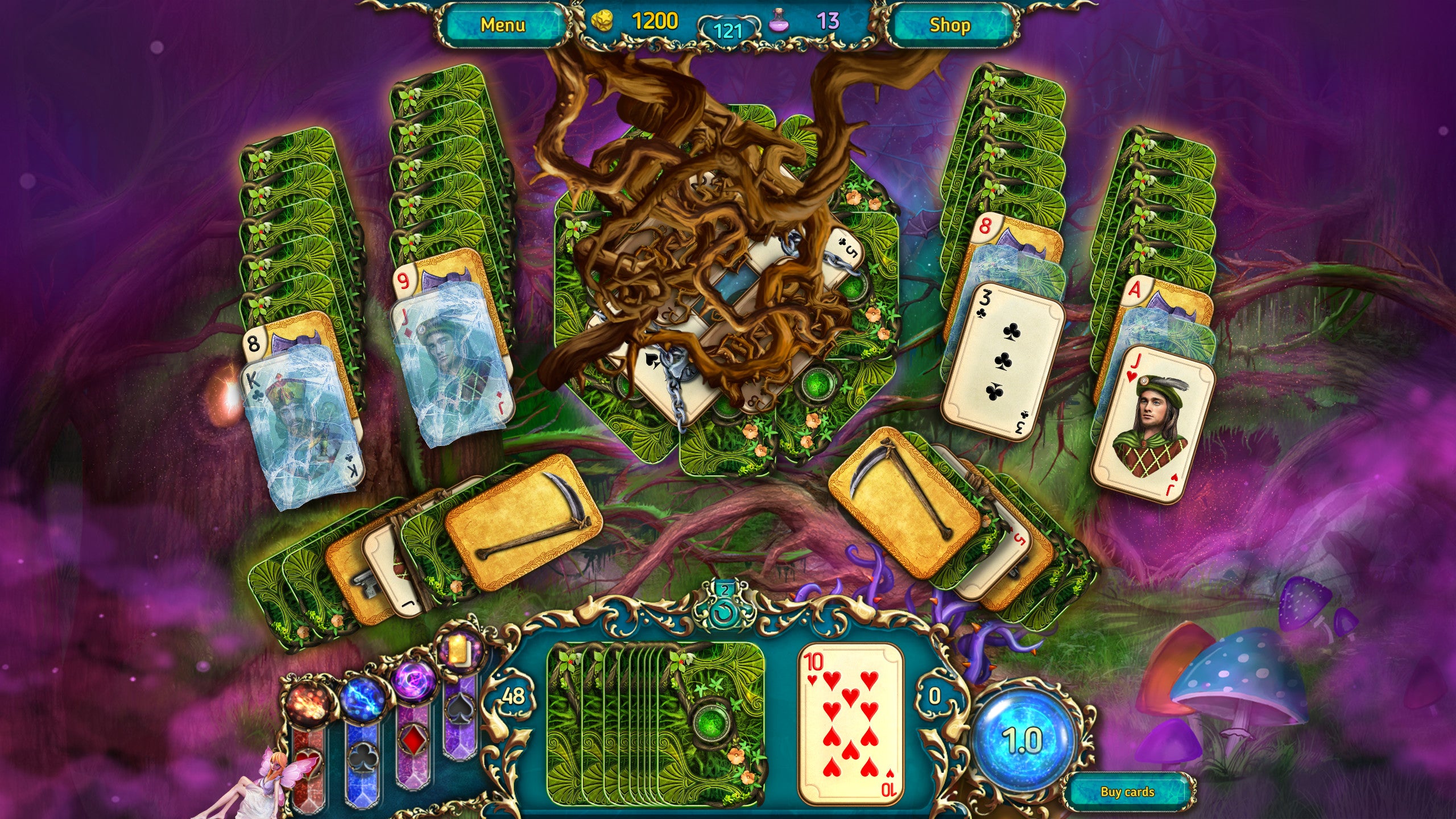 Dreamland Solitaire: Dark Prophecy - PC (Steam) — screenshot 3