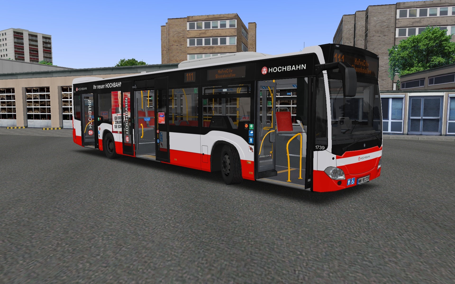 OMSI 2 - Add-on Hamburger Buspaket DLC - PC (Steam) — screenshot 2