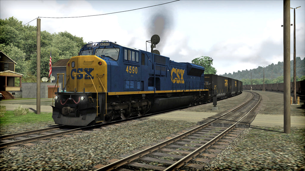 Train Simulator: CSX SD80MAC Loco Add-On DLC - PC (Steam) — screenshot 1