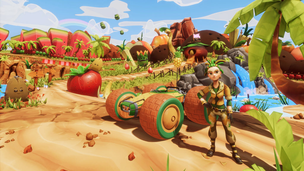 All-Star Fruit Racing screenshot