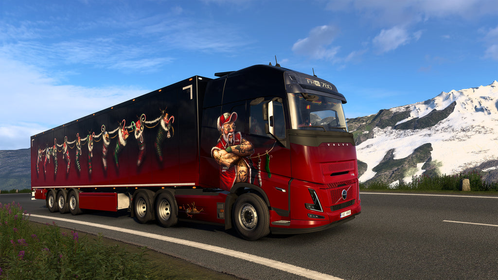 Euro Truck Simulator 2 - Christmas Paint Jobs Pack DLC - PC (Steam) — screenshot 1