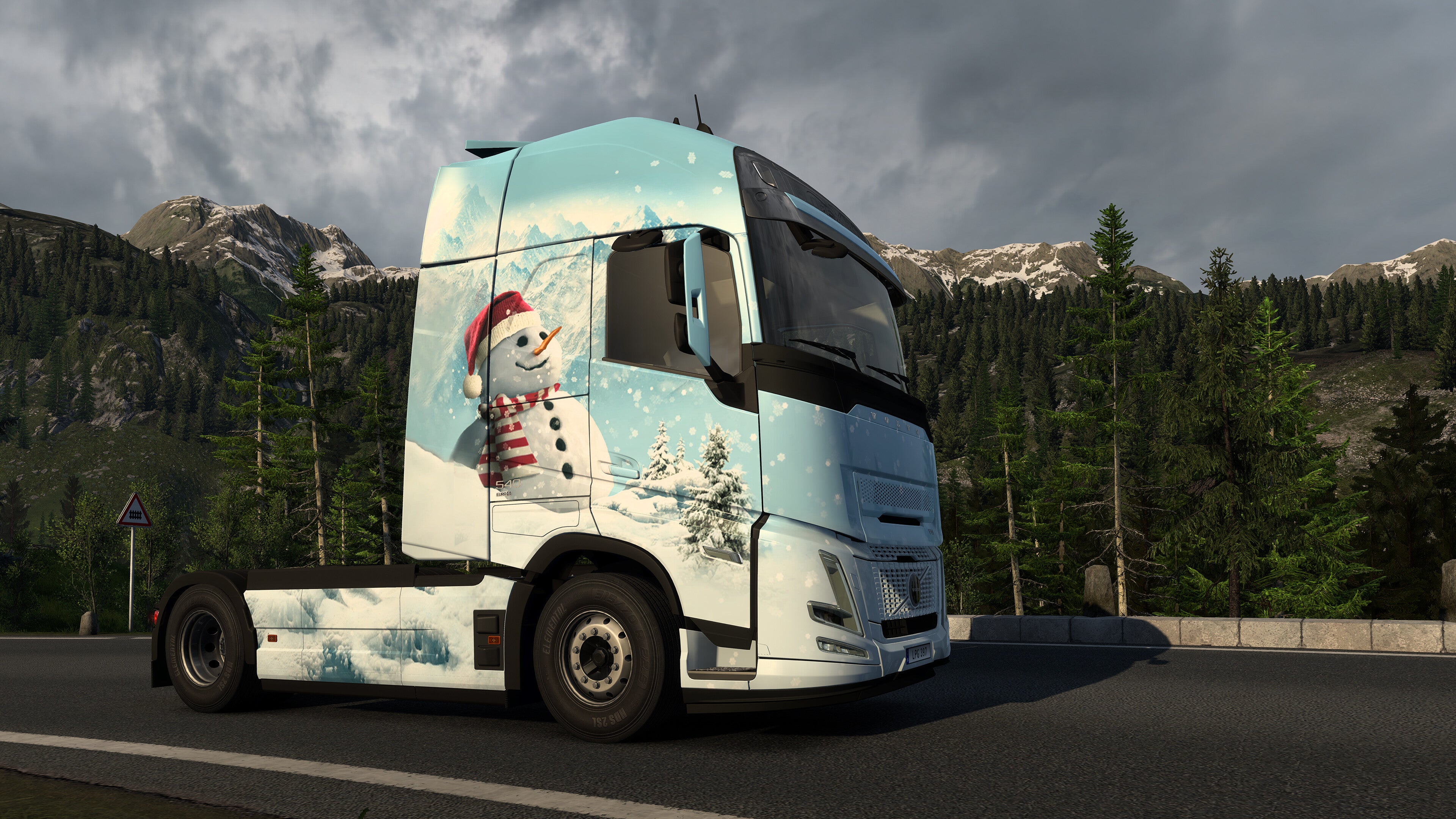 Euro Truck Simulator 2 - Ice Cold Paint Jobs Pack DLC - PC (Steam) — screenshot 1