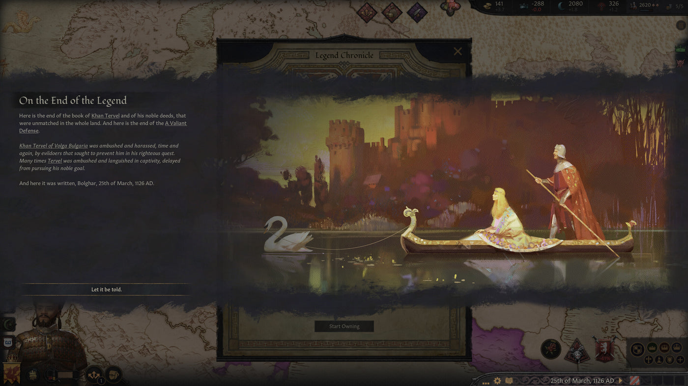 Crusader Kings III - Legends of the Dead DLC - PC (Steam) — скриншот 3