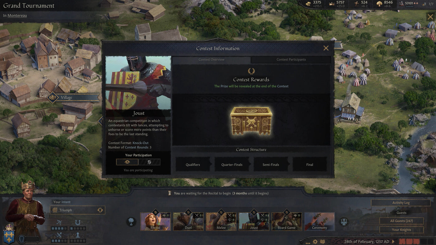 Crusader Kings III: Tours & Tournaments DLC - PC (Steam) — скриншот 2