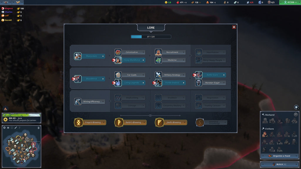 Northgard - Garm, Clan of the Hounds DLC - PC (Steam) — screenshot 2