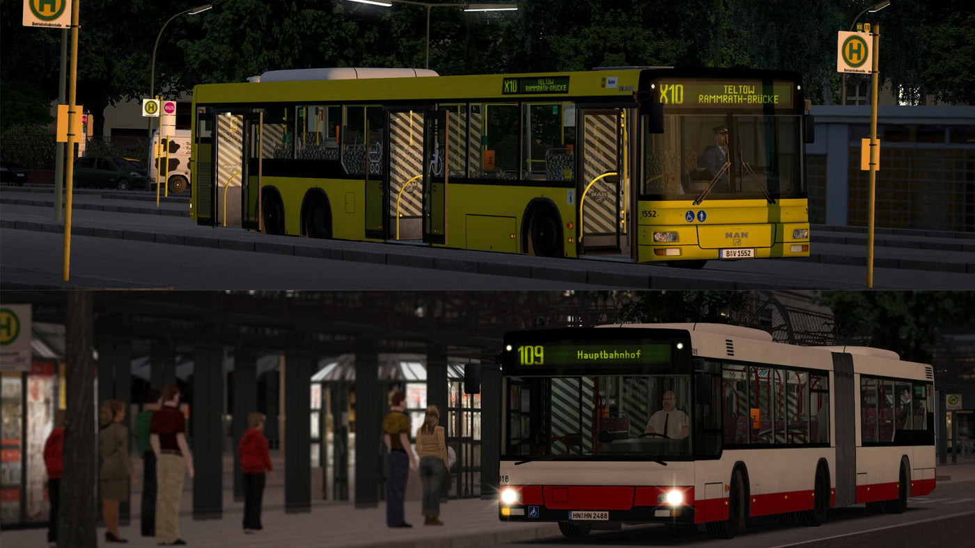 OMSI 2 - Add-On MAN Citybus Series DLC - PC (Steam) — скриншот 3