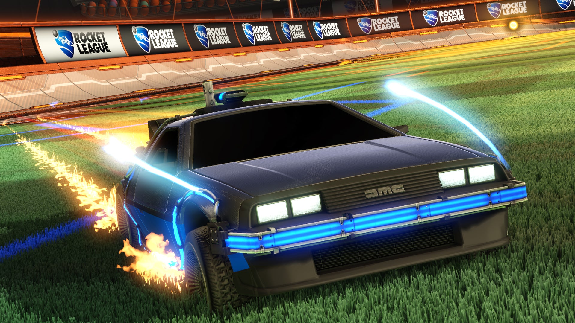 Rocket League - Back to the Future Car Pack DLC screenshot