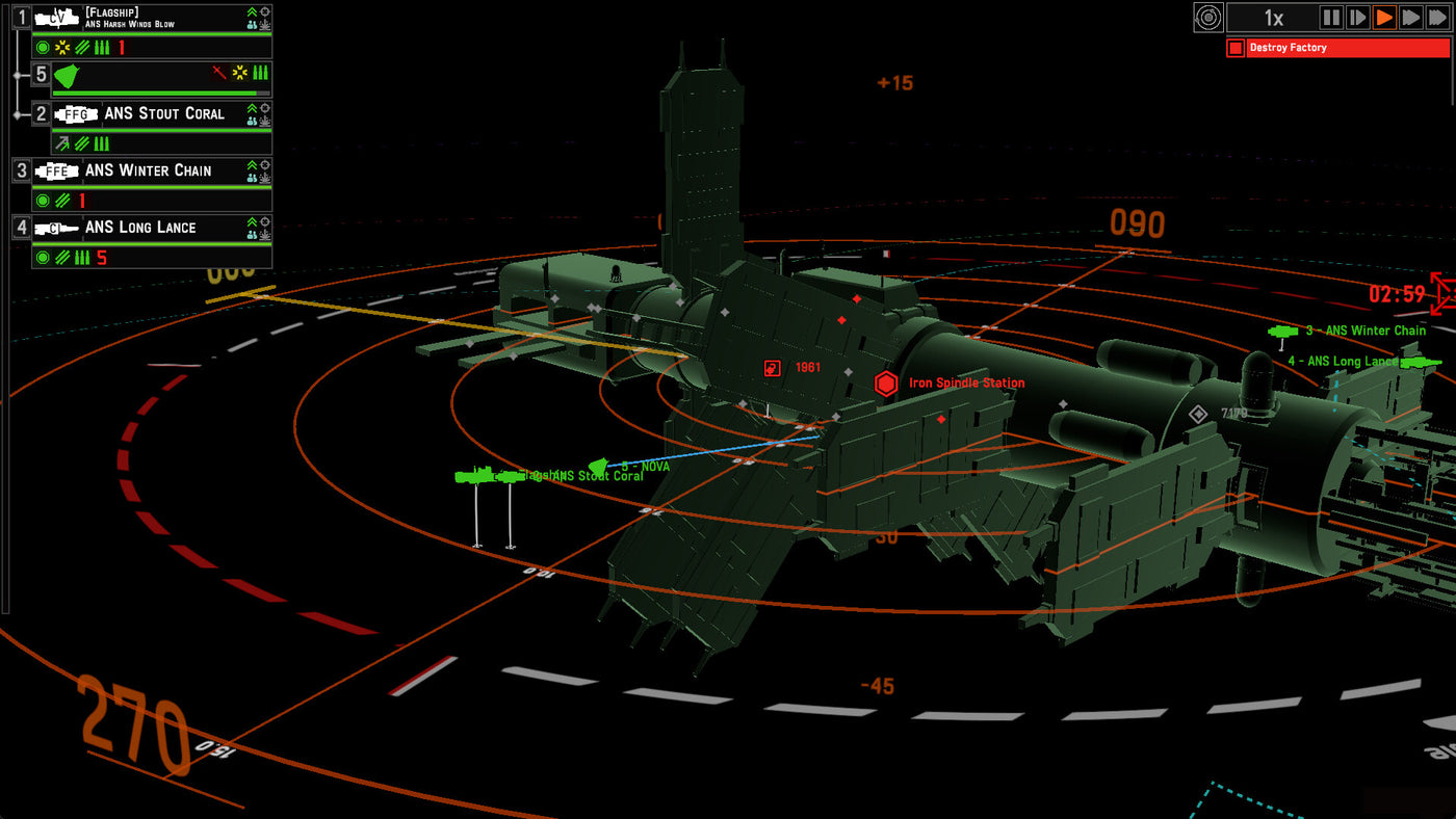 NEBULOUS: Fleet Command - PC (Steam) — скриншот 2