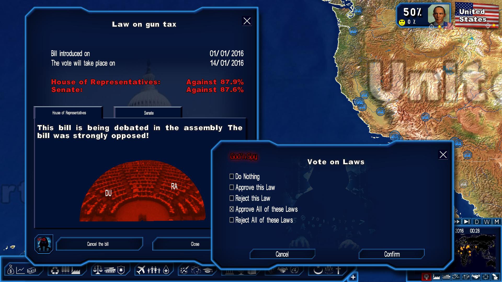 God'n Spy Add-on - Power & Revolution 2023 Edition screenshot